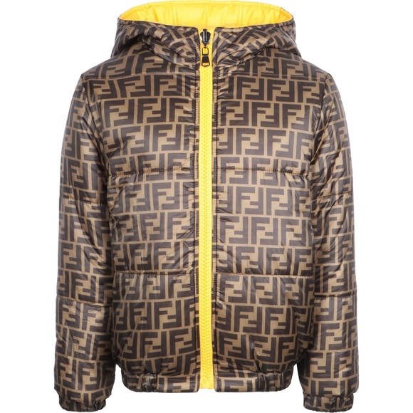 Fendi unisex jacket for kids . Reversible - Picture 4 of 10